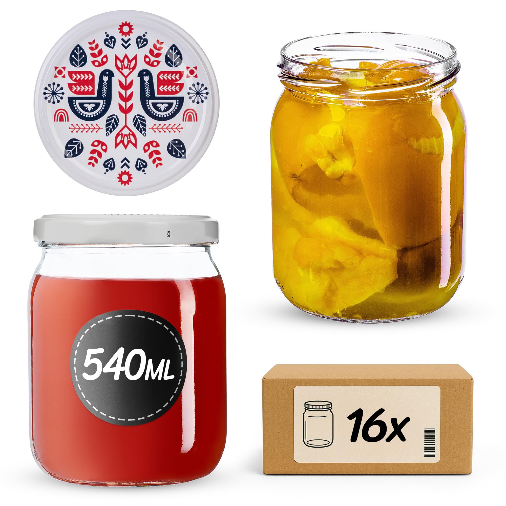 blumixx einmachgläser mit schraubdeckel